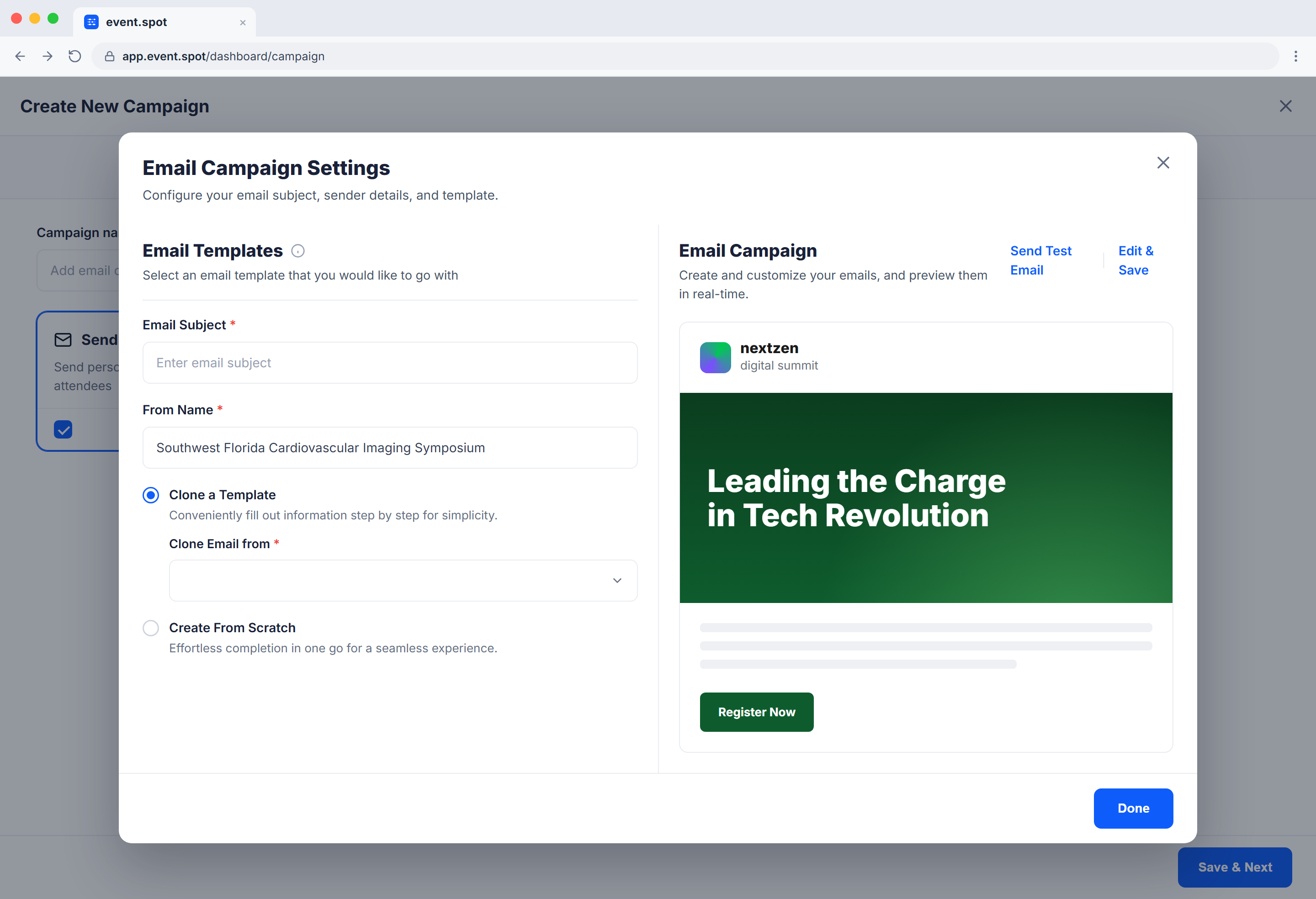 Email campaigns